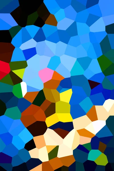 Ilustracja Pikseli Wzór Różnych Jasnych Kolorów Tworzy Pixelated Stylu Wzór — Zdjęcie stockowe