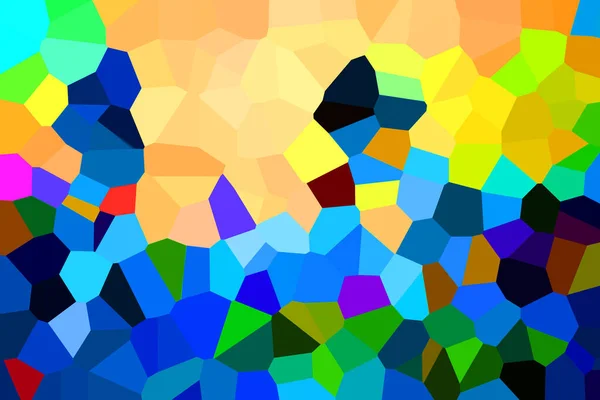 Ilustración Del Patrón Píxeles Con Varios Colores Brillantes Crea Estilo —  Fotos de Stock