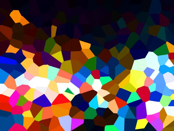 Illustration of Pixels pattern with various bright colors creates an pixelated pattern style.