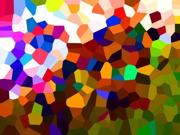 Ilustración Del Patrón Píxeles Con Varios Colores Brillantes Crea Estilo — Foto de Stock