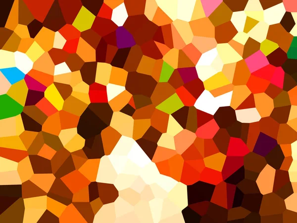 Illustration of Pixels pattern with various bright colors creates an pixelated pattern style.