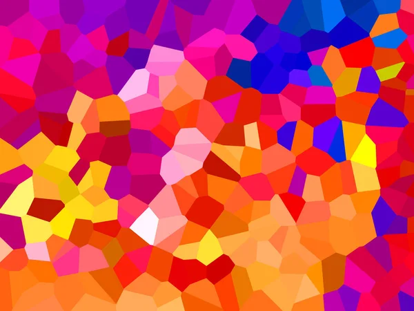 Illustration of Pixels pattern with various bright colors creates an pixelated pattern style.