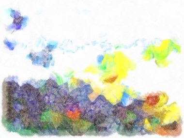 Resim biçimi arkaplan resmi çeşitli renklerde soyut desenler suluboya desen.