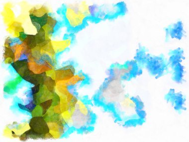 Resim biçimi arkaplan resmi çeşitli renklerde soyut desenler suluboya desen.