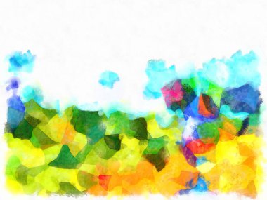 Resim biçimi arkaplan resmi çeşitli renklerde soyut desenler suluboya desen.