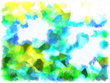 Resim biçimi arkaplan resmi çeşitli renklerde soyut desenler suluboya desen.