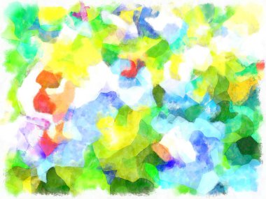 Resim biçimi arkaplan resmi çeşitli renklerde soyut desenler suluboya desen.