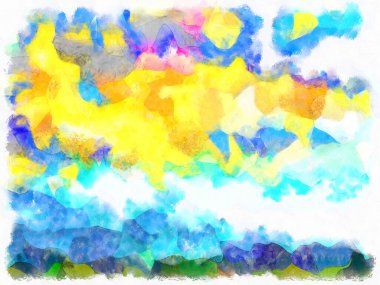 Resim biçimi arkaplan resmi çeşitli renklerde soyut desenler suluboya desen.