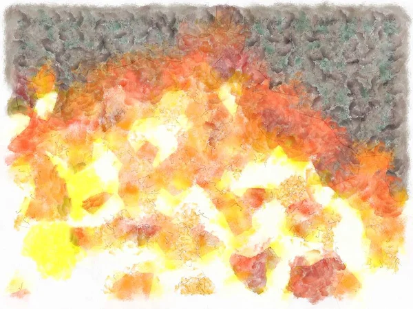 Ilustracja Styl Tło Obraz Abstrakcyjne Wzory Różnych Kolorach Akwarela Malowane — Zdjęcie stockowe
