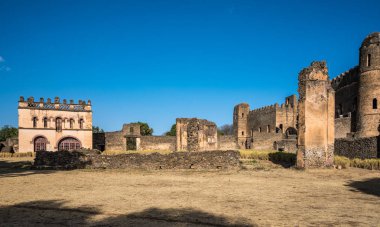 Fasil Ghebbi kale şehir Gondar, Etiyopya içinde kalır