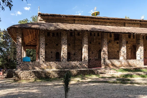 Iglesia Debre Berhan Selassie en Gondar, Etiopía . — Foto de Stock