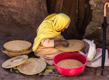 Bahis Meryem Kilisesi, St Mary Kilisesi Lalibela, Etiyopya