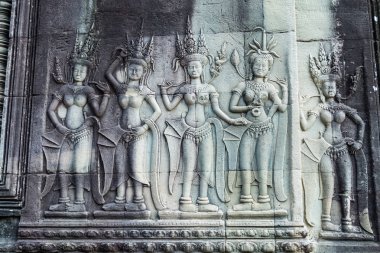 Angkor Wat Tapınağı Siem Reap, Kamboçya karmaşık olduğunu.