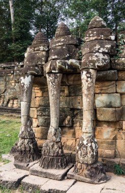 angkor wat karmaşık baphuon tapınakta, siem reap, Kamboçya