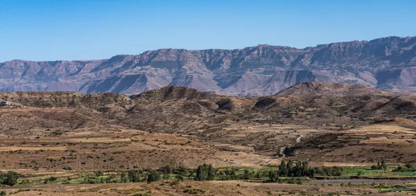 Paisaje Las Tierras Altas Lalibela Etiopía África — Foto de Stock