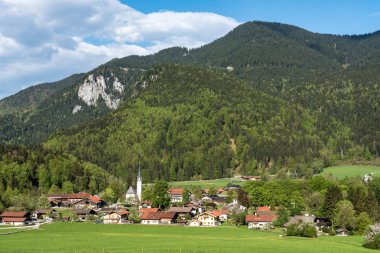 Kreuth Almanya, Bavyera 'daki Tegernsee Gölü' nde.