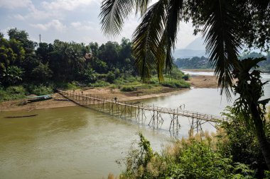 Luang Prabang, Laos, Güneydoğu Asya Mekong Nehri profili
