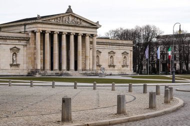 Konigsplatz - Kings Meydanı, eyalet başkenti Münih - Bavyera - Münih, Almanya