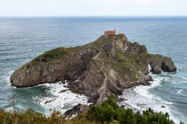 Bermeo, Bask ülke, İspanya: Manastır, San Juan de Gaztelugatxe