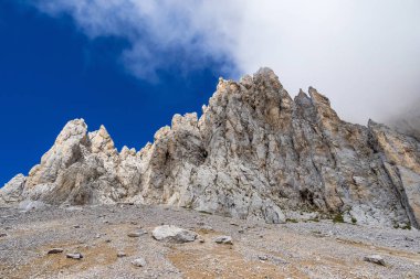 Fuente De Picos de Europa, Cantabria, İspanya içinde dağlarında