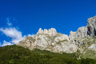 Fuente De Picos de Europa, Cantabria, İspanya içinde dağlarında