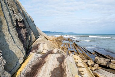 Zumaia - Bask ülke, İspanya Acantilado Flysch