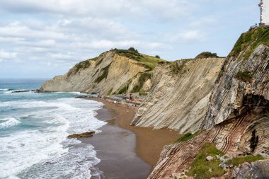 Zumaia - Bask ülke, İspanya Acantilado Flysch