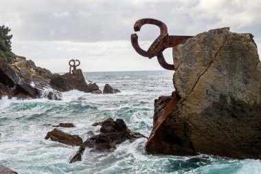 Tarak rüzgarlar - Peine de los Vientos San Sebastian Donostia İspanya