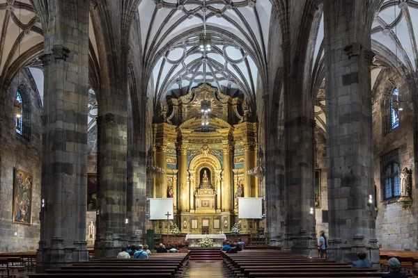 La Basílica de Begonia en Bilbao de España — Foto de Stock