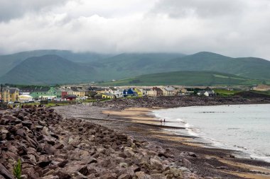 Görünüm ballinskellig Körfezi ' Waterville.County Kerry, İrlanda