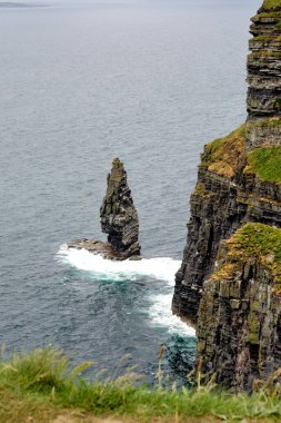 Dünya ünlü Cliffs, Moher County Clare, İrlanda