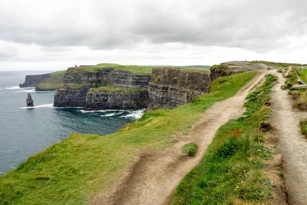 Dünya ünlü Cliffs, Moher County Clare, İrlanda — Stok fotoğraf