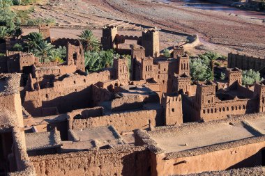 AIT Ben Haddou Fas ouarzazate yakınındaki.