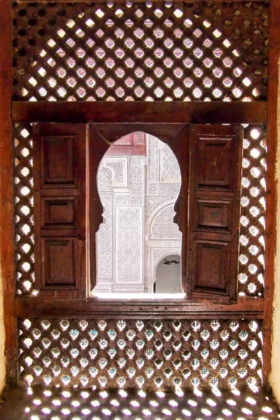 Μαυσωλείο του εσωτερικού Moulay Ismail στο Meknes στο Μαρόκο. — Φωτογραφία Αρχείου