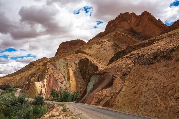 the beautiful Rose Valley - Vallee des Roses, near Ouarzazate, Morocco