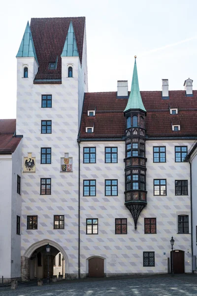 Altes Gericht in München. Ehemalige Residenz Ludwigs IV. — Stockfoto