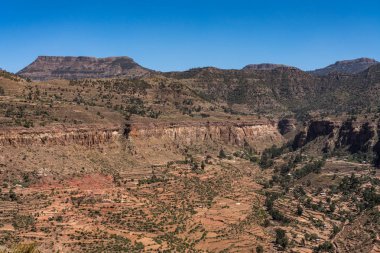 Tigray, Kuzey Etiyopya Gheralta peyzaj.
