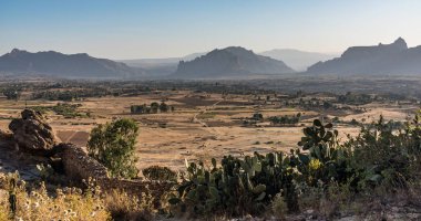 Tigray, Kuzey Etiyopya Gheralta peyzaj.