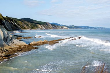 Zumaia - Bask ülke, İspanya Acantilado Flysch