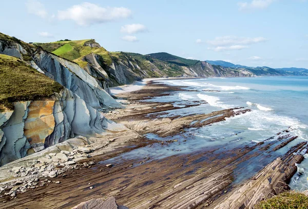 Zumaia - Bask ülke, İspanya Acantilado Flysch