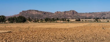 Akansu Asbaha Kuzey Etiyopya, Afrika yakınındaki Gheralta manzara