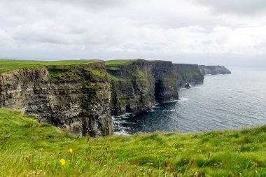 Dünya ünlü Cliffs, Moher County Clare, İrlanda