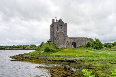 Dunguaire Castle County Galway yakınındaki Kinvara, İrlanda.
