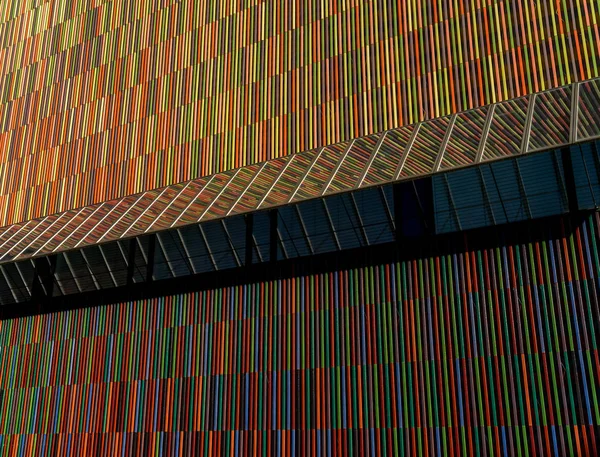 Edifício moderno museu em Munique, na Alemanha — Fotografia de Stock