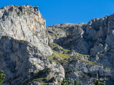 Fuente De Picos de Europa, Cantabria, İspanya içinde dağlarında