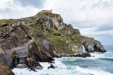 Bermeo, Bask ülke, İspanya: Manastır, San Juan de Gaztelugatxe