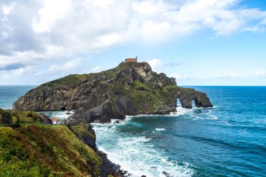 Bermeo, Bask ülke, İspanya: Manastır, San Juan de Gaztelugatxe