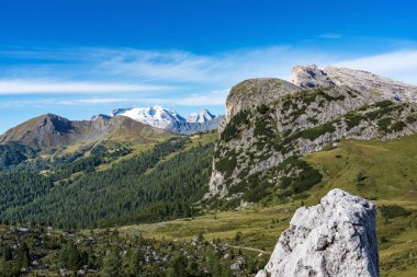 Dolomites Dağları, Passo Valparola, Cortina d'Ampezzo, İtalya