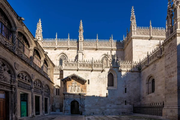 Cathedral of incarnation i Granada stad. Andalusien, Spanien. — Stockfoto