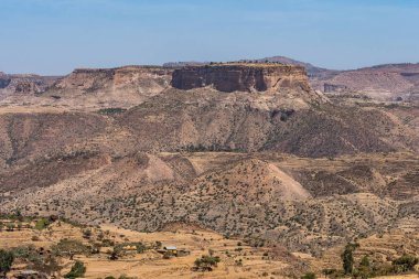 Tigray, Kuzey Etiyopya Gheralta peyzaj.
